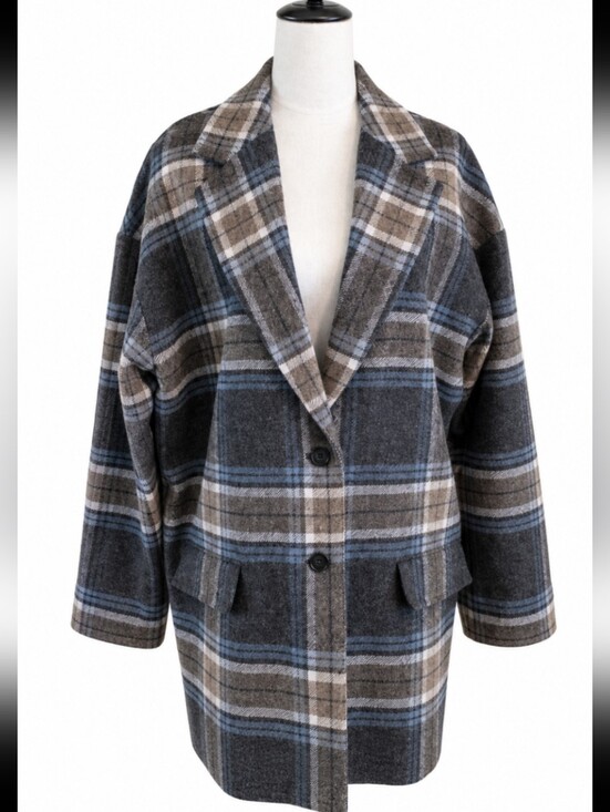 Pendleton Jackets & Blazers - Pendleton Woolen Mills Vintage Plaid Wool Blazer Coat Petite XL